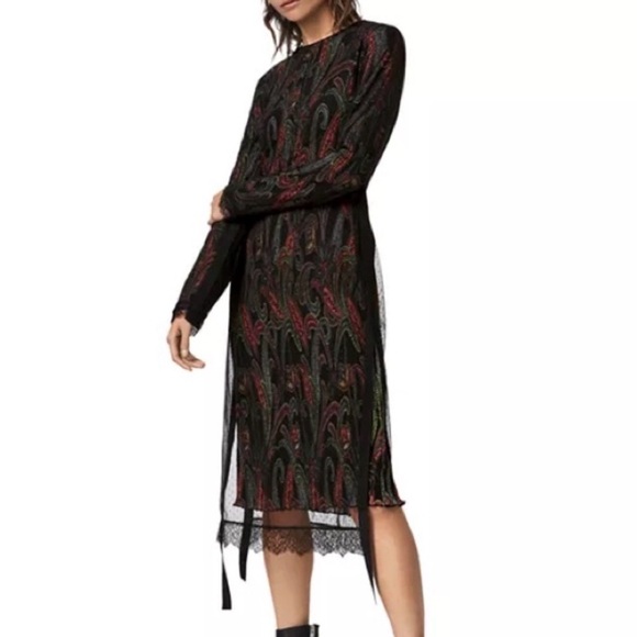 ALLSAINTS Kiara Ossio Dress. Size 6. - Picture 8 of 8